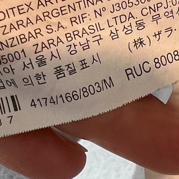 Zara Gray Jacket Long Medium - Picture 8 of 9